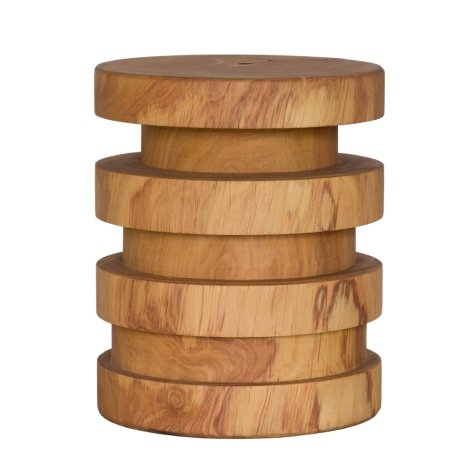 HARRY SOLID WOOD TURNED STOOL