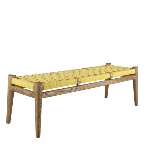 NGUNI PLASTIC WEAVE BENCH