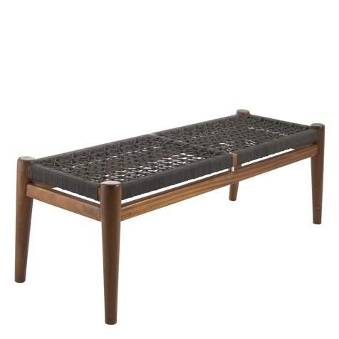 NGUNI CROSSHATCH CORD BENCH