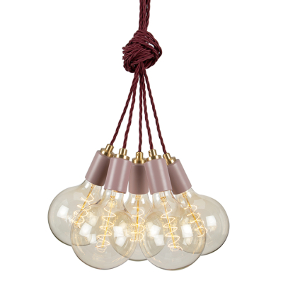 STATEMENT CLUSTER 5 PENDANT BLUSH
