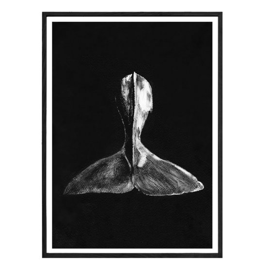 WHALE A4 ART PRINT