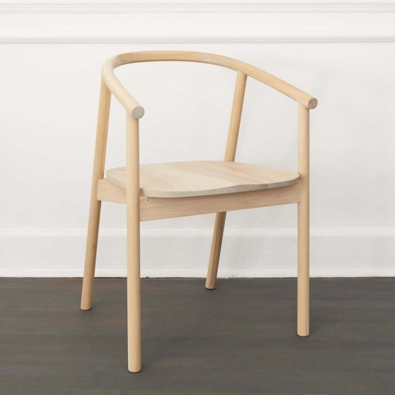 HARDWOOD JAMES DINING CHAIR