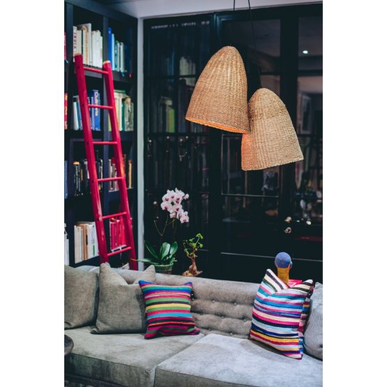 BOLAH WEAVED LAMPSHADE