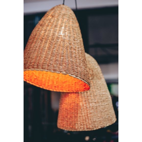 BOLAH WEAVED LAMPSHADE
