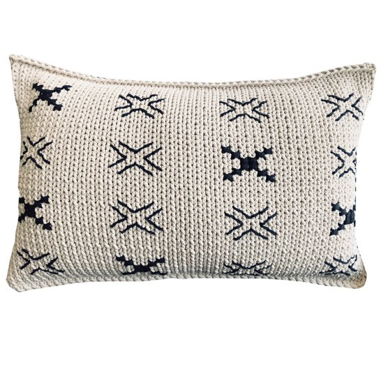 BOLD-X COTTON TWINE CUSHION COVER