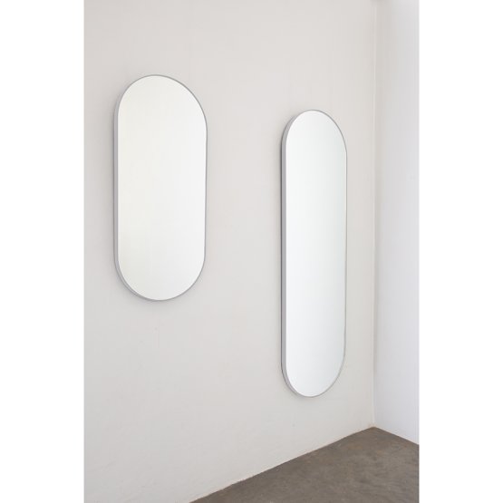 FLAT FRANK FULL LENGTH PILL SHAPED MIRROR