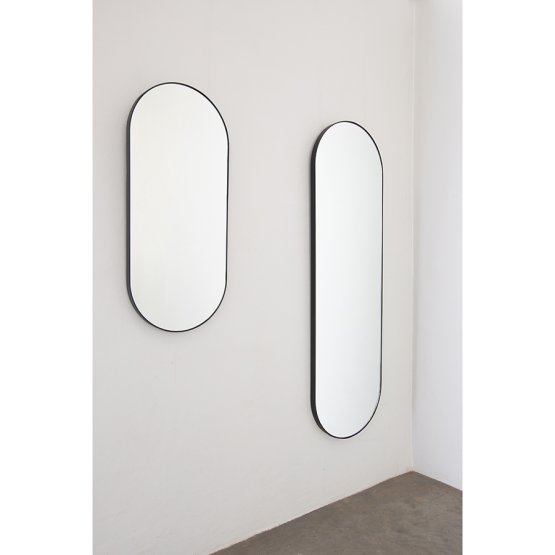 FLAT FRANK FULL LENGTH PILL SHAPED MIRROR