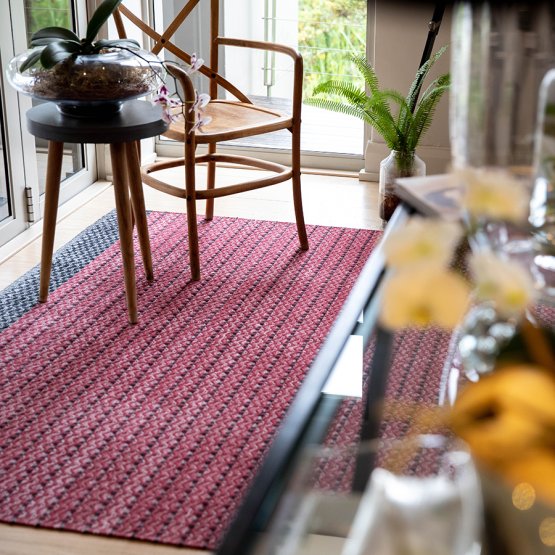 DUNE WINE COTTON RUG
