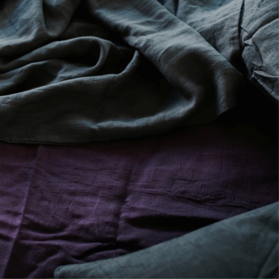BRAMBLE FLAT LINEN SHEET