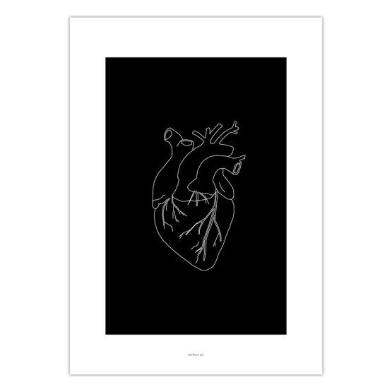 EMPTY A3 ART PRINT