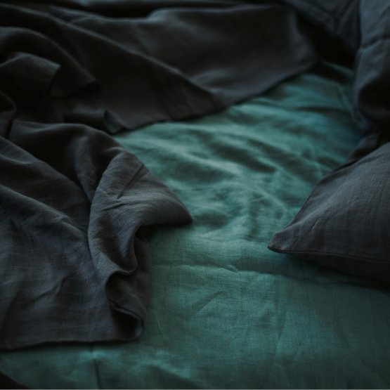 PASTURE FLAT LINEN SHEET