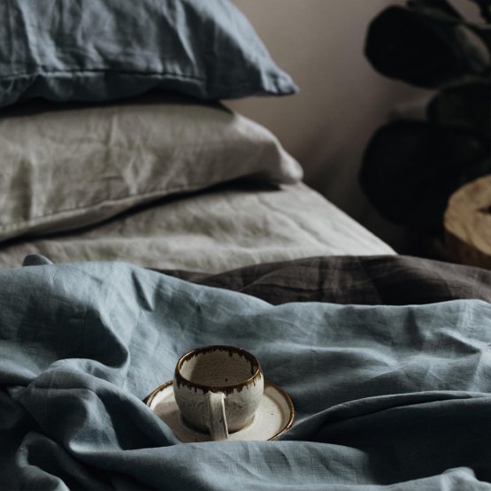 BROOK LINEN PILLOW COVER SET