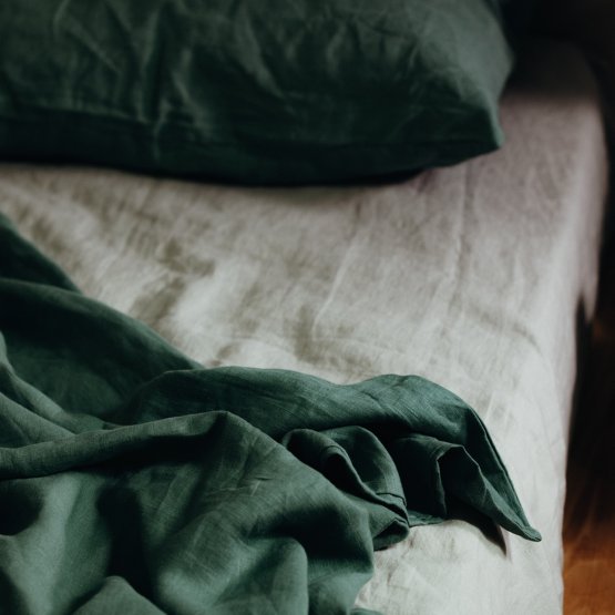 PASTURE LINEN DUVET COVER
