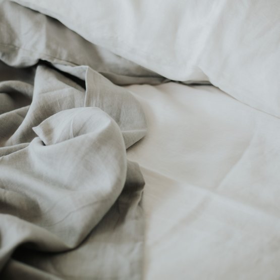CLOUD FITTED LINEN SHEET
