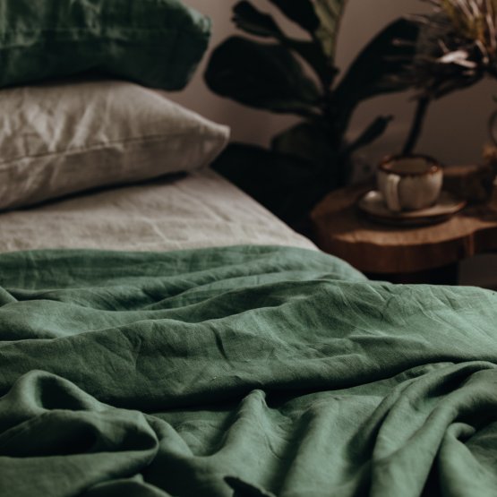 PASTURE LINEN DUVET COVER