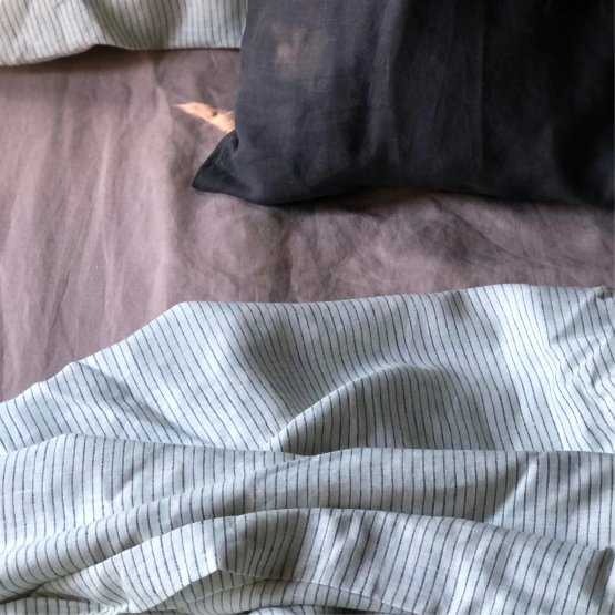 NUDE FLAT LINEN SHEET