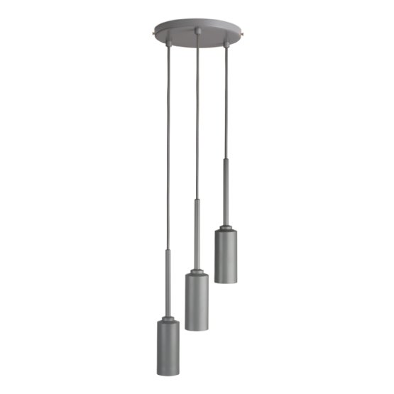 MONOTONE STONE GREY PERCY PENDANT LIGHT