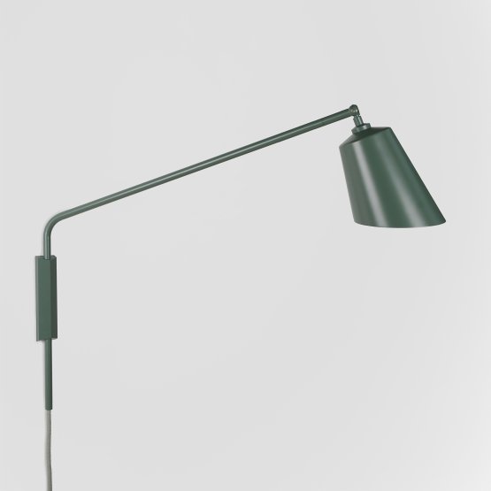 SLIM SHADY MONOTONE GREEN WALL LIGHT