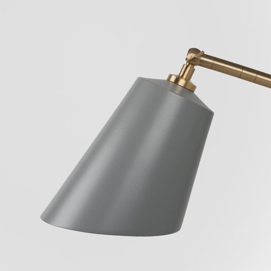 SLIM SHADY STONE GREY WALL LIGHT