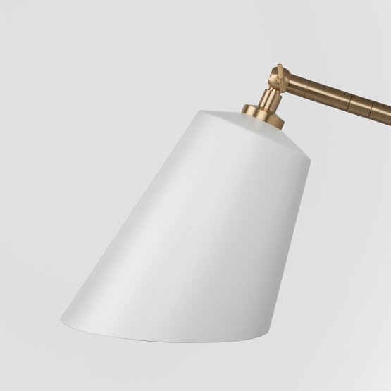SLIM SHADY MATTE WHITE WALL LIGHT