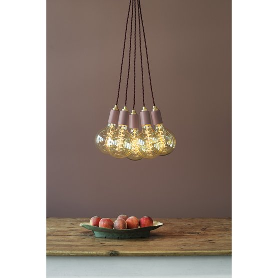 STATEMENT CLUSTER 5 PENDANT BLUSH