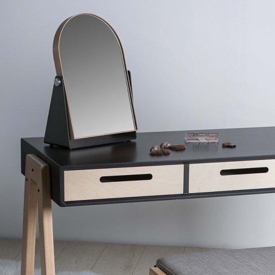 SLANT TABLE TOP MIRROR