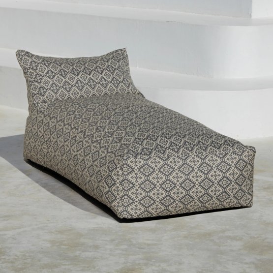 CHARCOAL ICICLE OUTDOOR LOUNGER