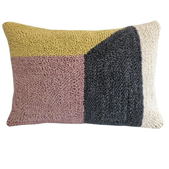 PUNCH NEEDLE CUSHION COVER TWO