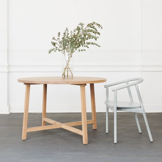 HARDWOOD JAMES DINING CHAIR