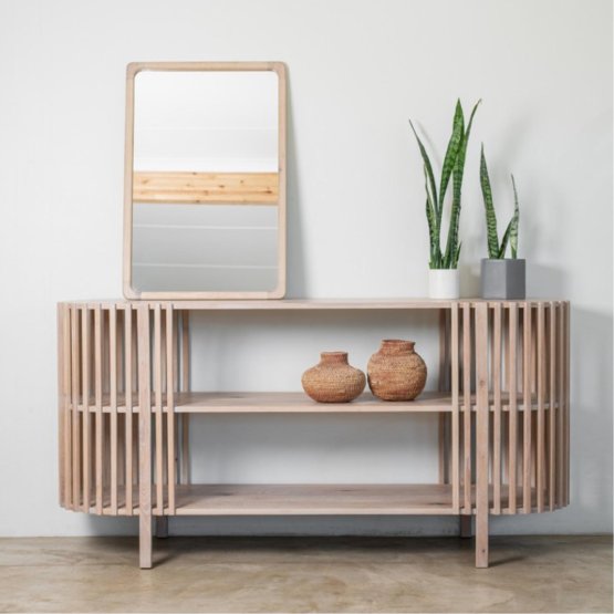 SCANDI OAK MIRROR