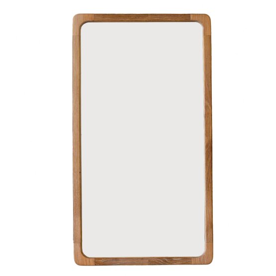 SCANDI TALL OAK MIRROR
