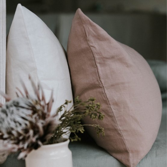 CLOUD LINEN PILLOW COVER SET