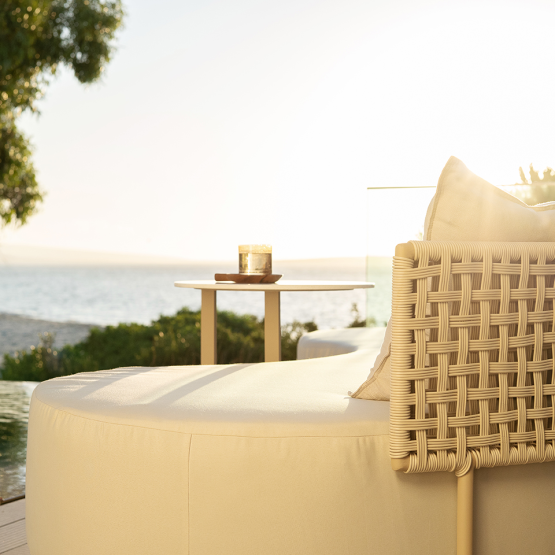 ANAIYA OUTDOOR CURVED DAYBED