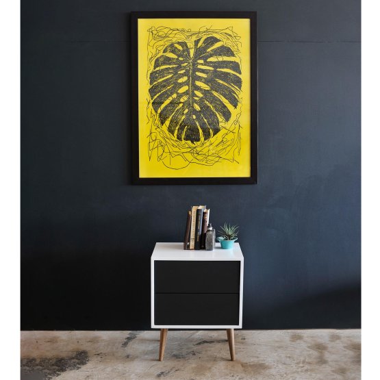 RETRO MODERN BEDSIDE TABLE