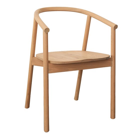 HARDWOOD JAMES DINING CHAIR