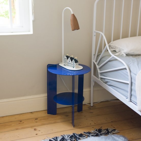 BELLAIR BLUE SIDE TABLE