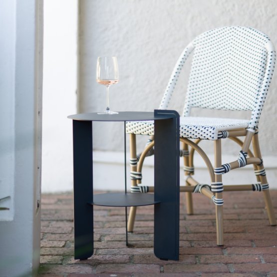 BELLAIR CHARCOAL PATIO SIDE TABLE
