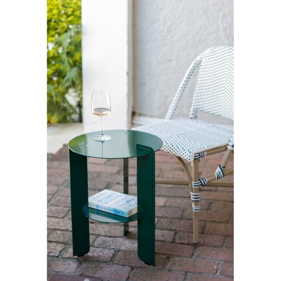 BELLAIR GREEN PATIO SIDE TABLE