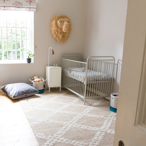 STELLA STEEL COT SAND