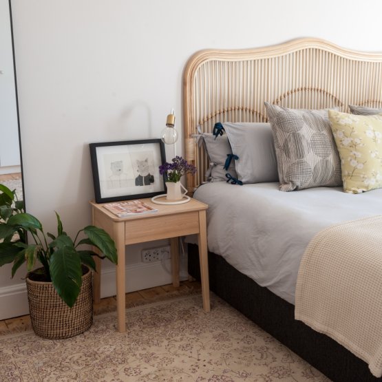 NINA BEDSIDE TABLE ASH