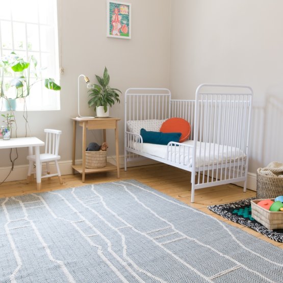 STELLA STEEL COT SAND