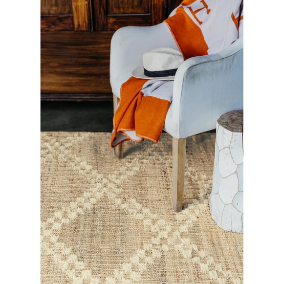 UMBER JUTE RUG