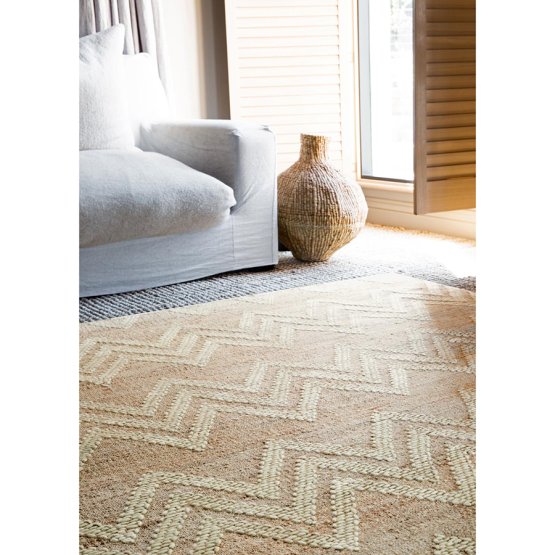 ZAG JUTE RUG